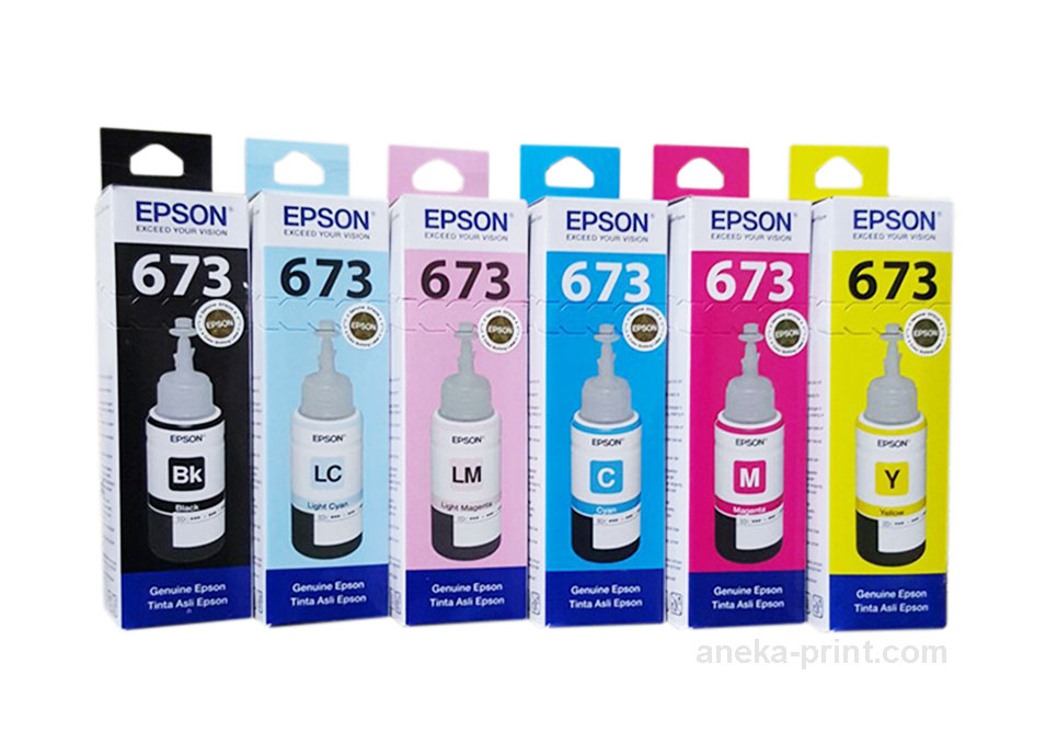 Tinta Epson 1 Set L800/L850/L1800 Original